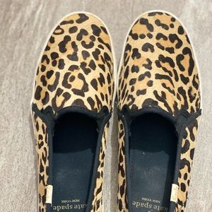 Keds Kate spade animal print size 7
